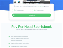 Tablet Screenshot of payperheadhost.com